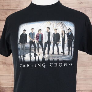 CASTING CROWNS ONLY JESUS TOUR 2019 CHRISTIAN ROCK T-SHIRT SIZE M